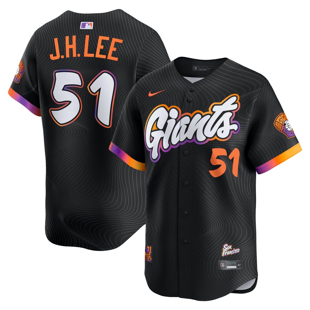 San Francisco Giants Jung Hoo Lee 2025 City Connect Limited Jersey - Black