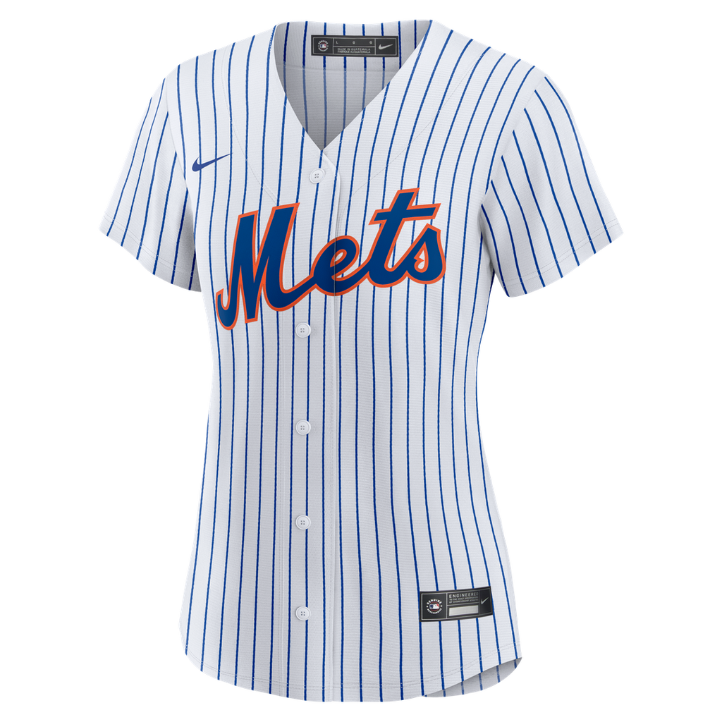 New York Mets Jorge Polanco Women's Home Replica Jersey - White