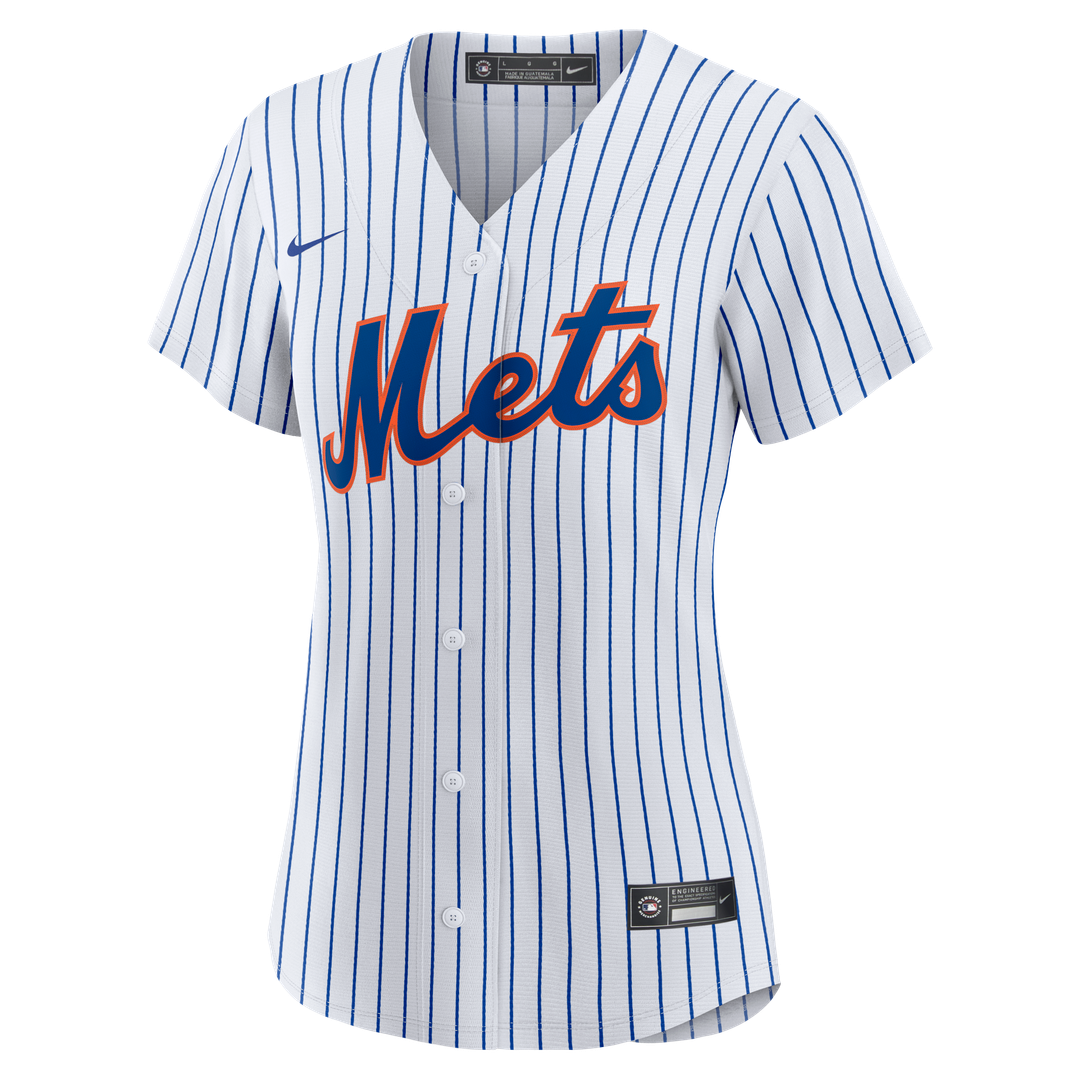 New York Mets Jorge Polanco Women's Home Replica Jersey - White