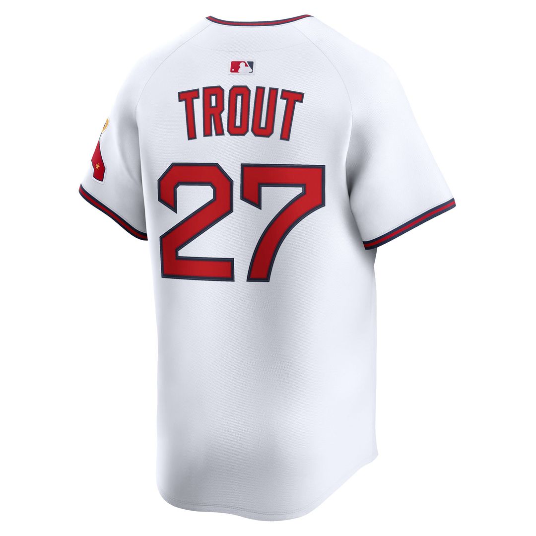 Los Angeles Angels Mike Trout Alternate Limited Jersey - White