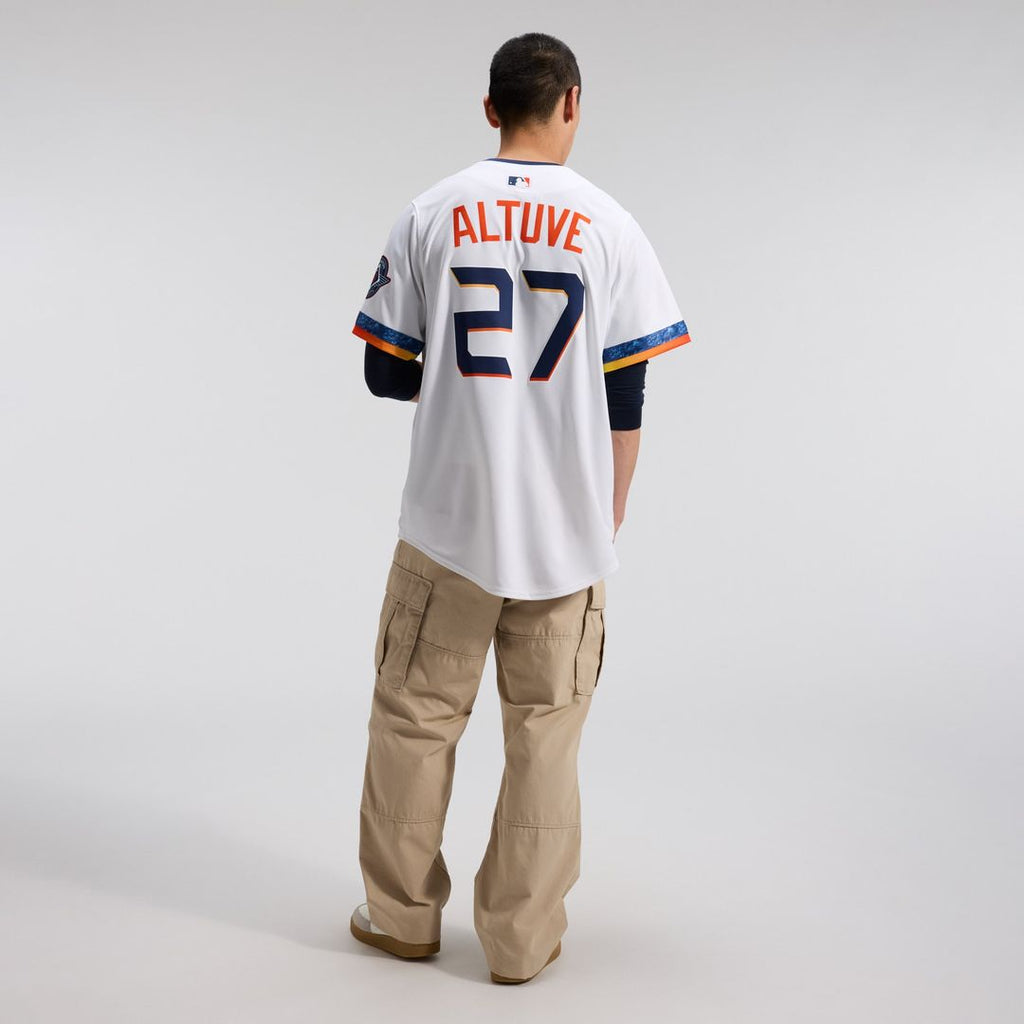 Houston Astros Jose Altuve 2025 City Connect Limited Jersey - White