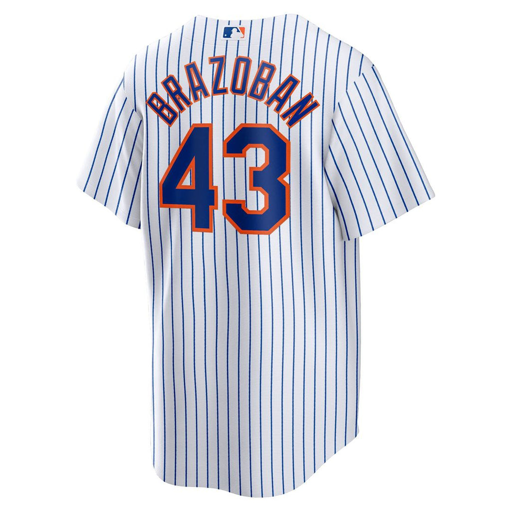 New York Mets Huascar Brazobán Home Replica Jersey - White