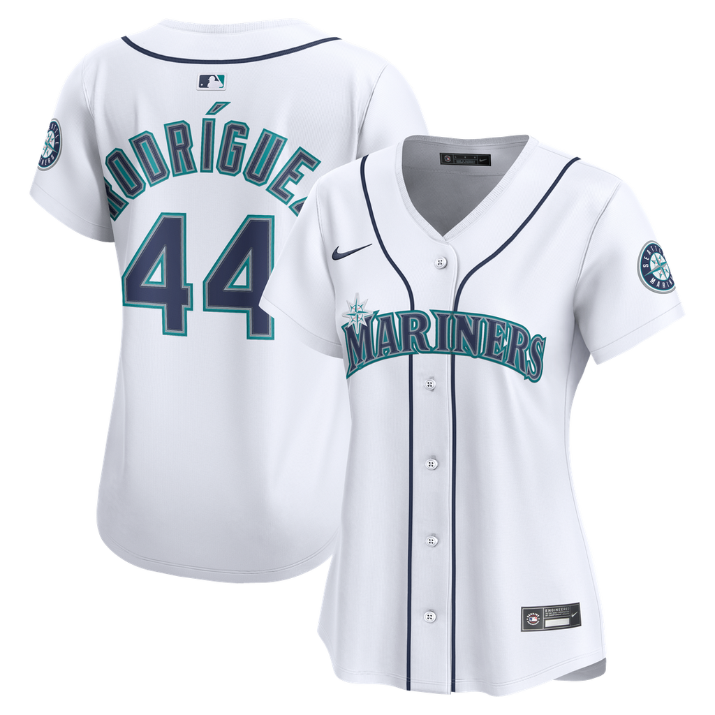 Seattle Mariners Julio Rodríguez Women's Home Limited Jersey - White