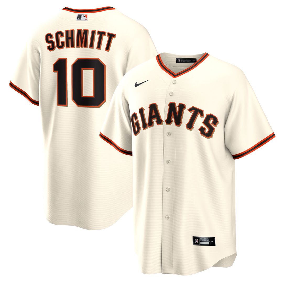 San Francisco Giants Casey Schmitt Home Replica Jersey - Cream