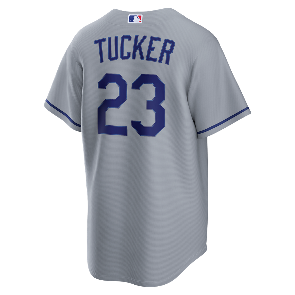 Los Angeles Dodgers Kyle Tucker Road Replica Jersey - Gray