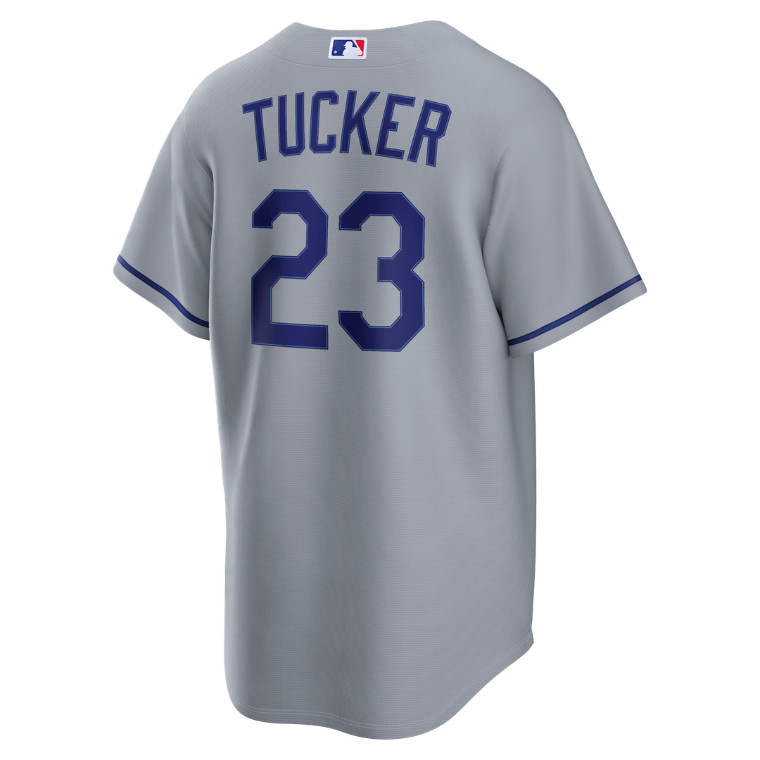 Los Angeles Dodgers Kyle Tucker Road Replica Jersey - Gray
