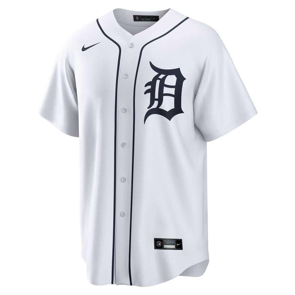 Detroit Tigers Kerry Carpenter Home Replica Jersey - White