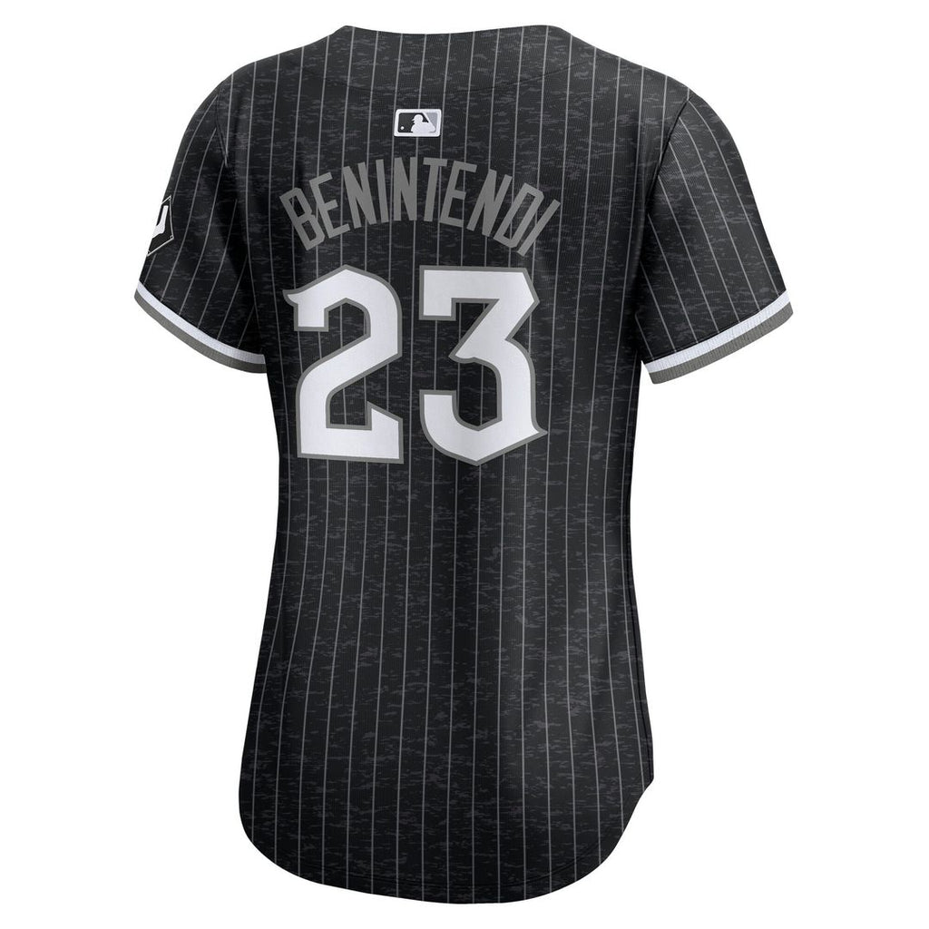 Chicago White Sox Andrew Benintendi Women's City Connect Limited Jersey - Black