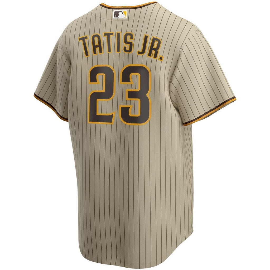 San Diego Padres Fernando Tatis Jr. Alternate Replica Jersey - Tan