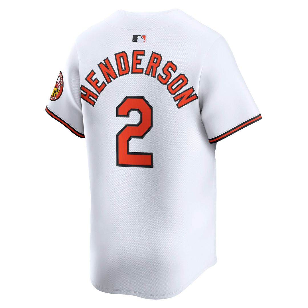 Baltimore Orioles Gunnar Henderson Limited Jersey - White
