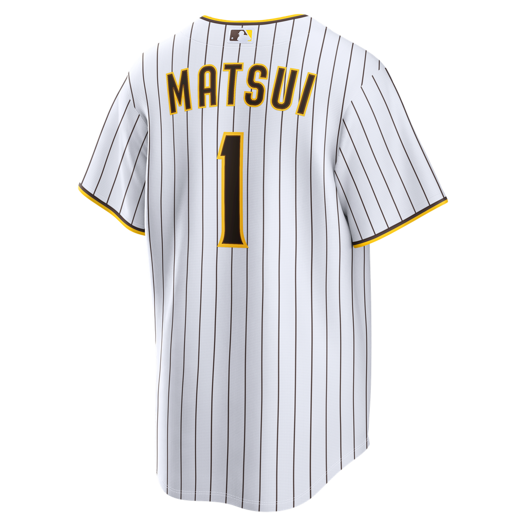 San Diego Padres Yuki Matsui Home Replica Jersey - White