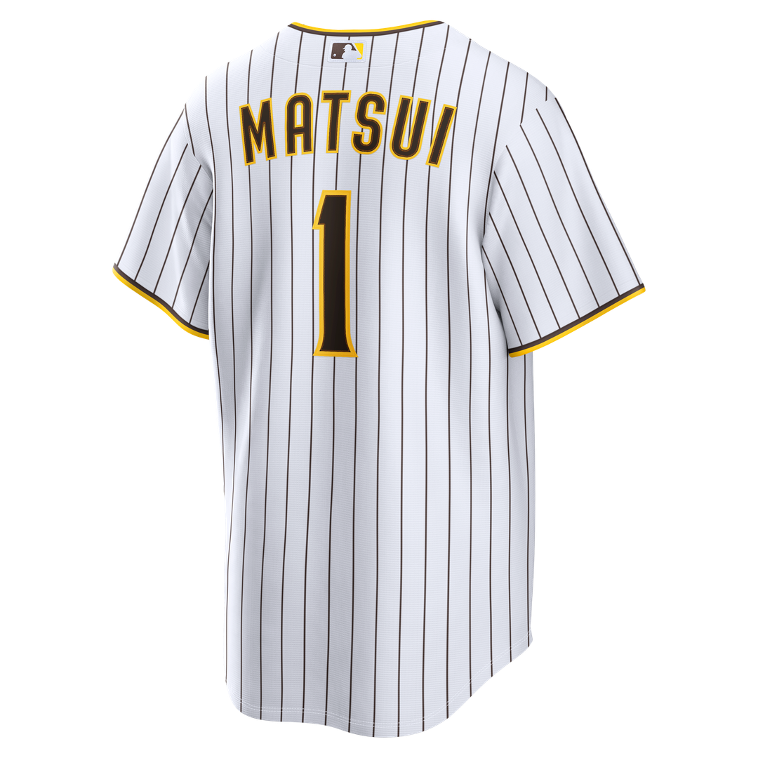 San Diego Padres Yuki Matsui Home Replica Jersey - White