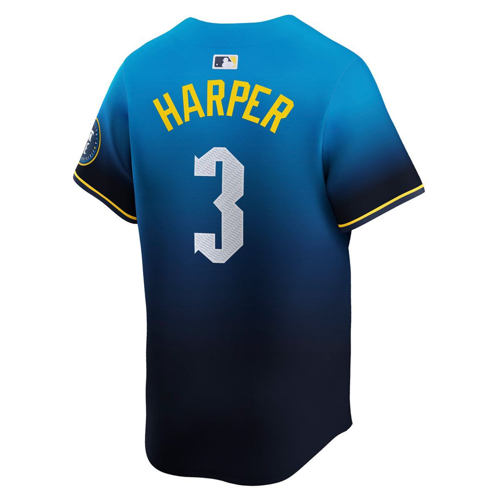 Philadelphia Phillies Bryce Harper City Connect Limited Jersey - Blue