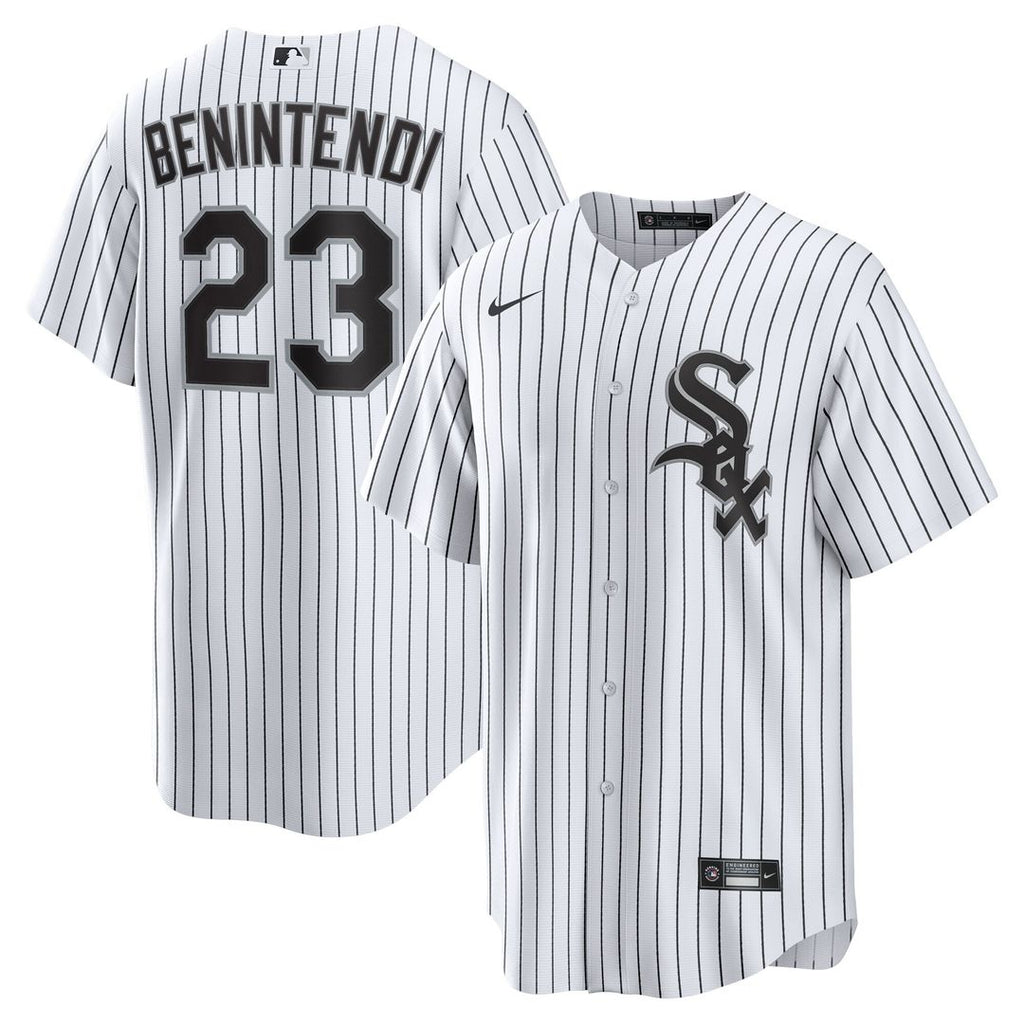 Chicago White Sox Andrew Benintendi Home Player Jersey - White/Black