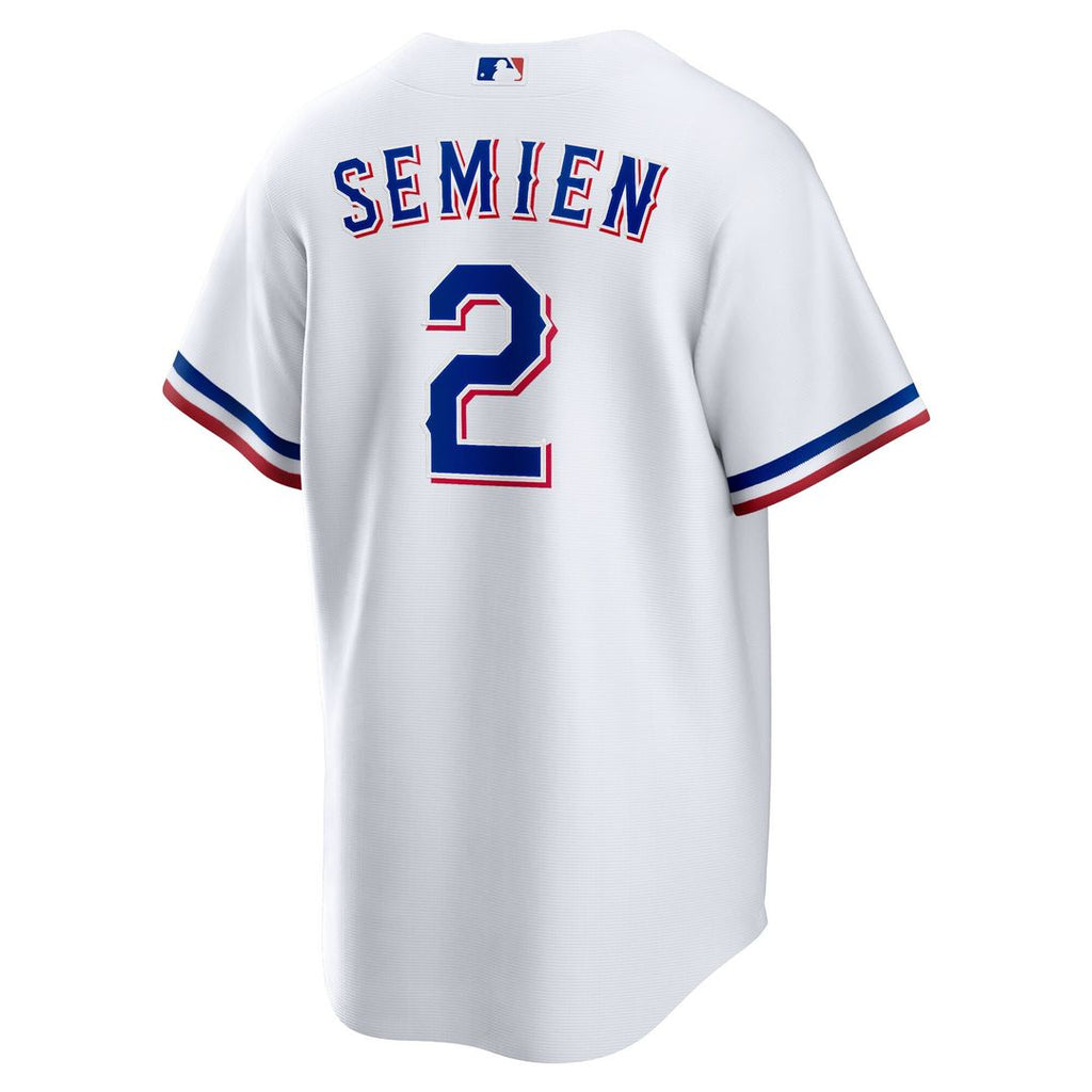 Texas Rangers Marcus Semien Home Replica Jersey - White