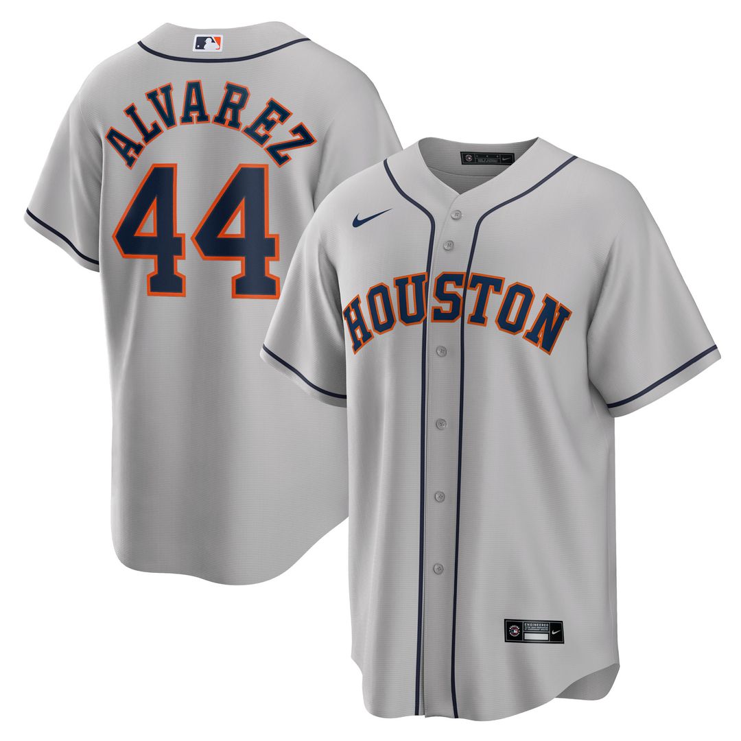 Houston Astros Yordan Álvarez Alternate Replica Jersey - Orange