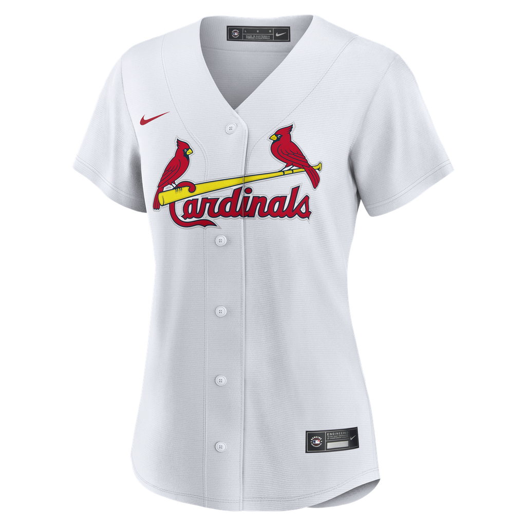 St. Louis Cardinals José Fermín Women's Home Replica Jersey - White