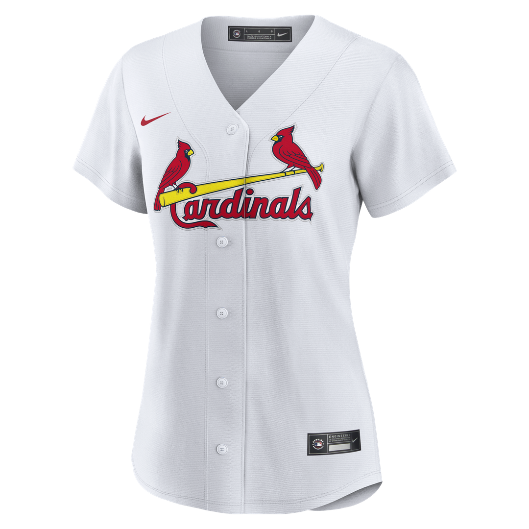 St. Louis Cardinals José Fermín Women's Home Replica Jersey - White