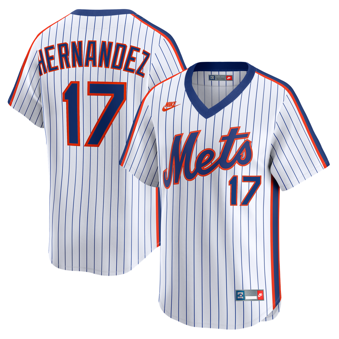 New York Mets Keith Hernandez Cooperstown Limited Jersey - White