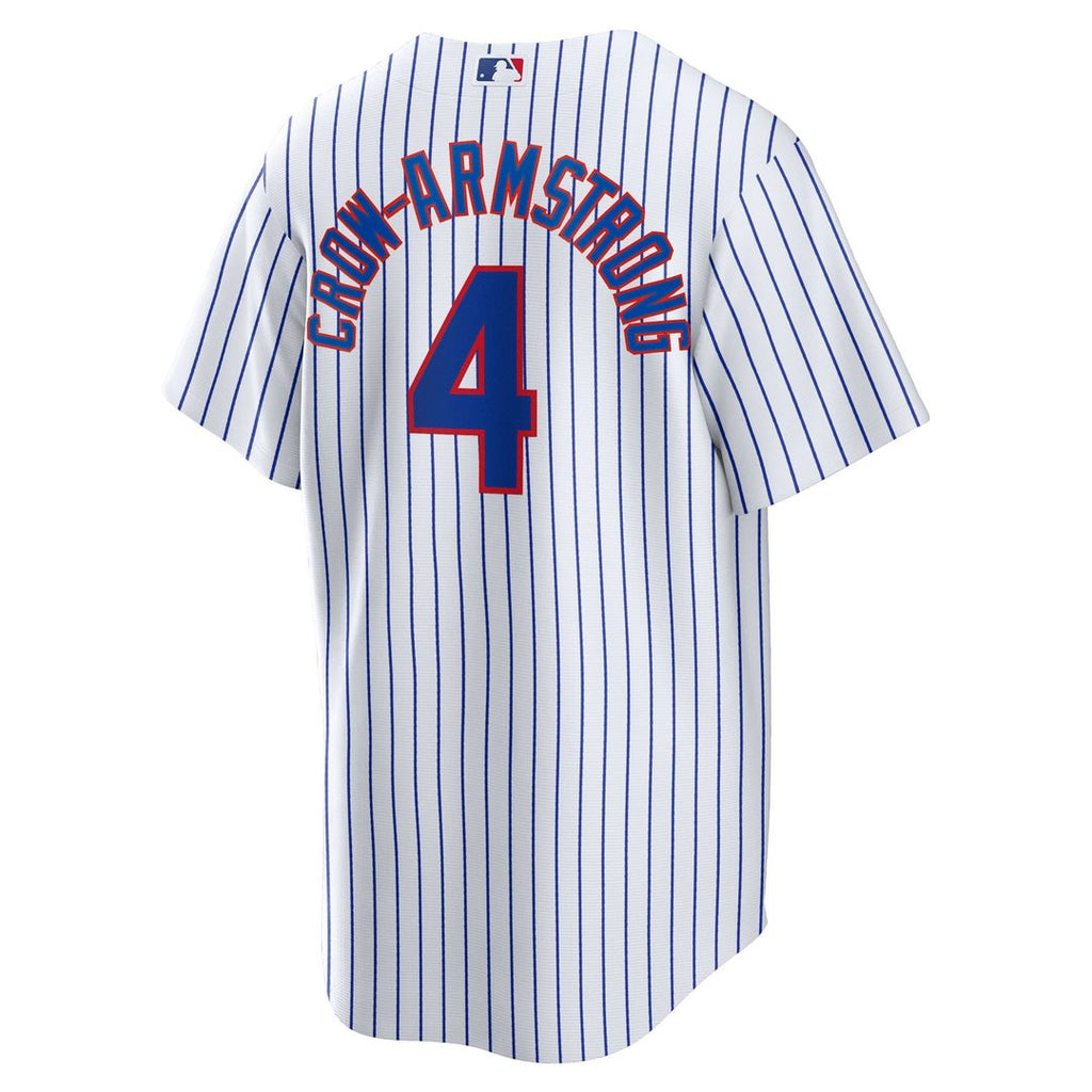 Chicago Cubs Pete Crow - Armstrong Home Replica Jersey - White