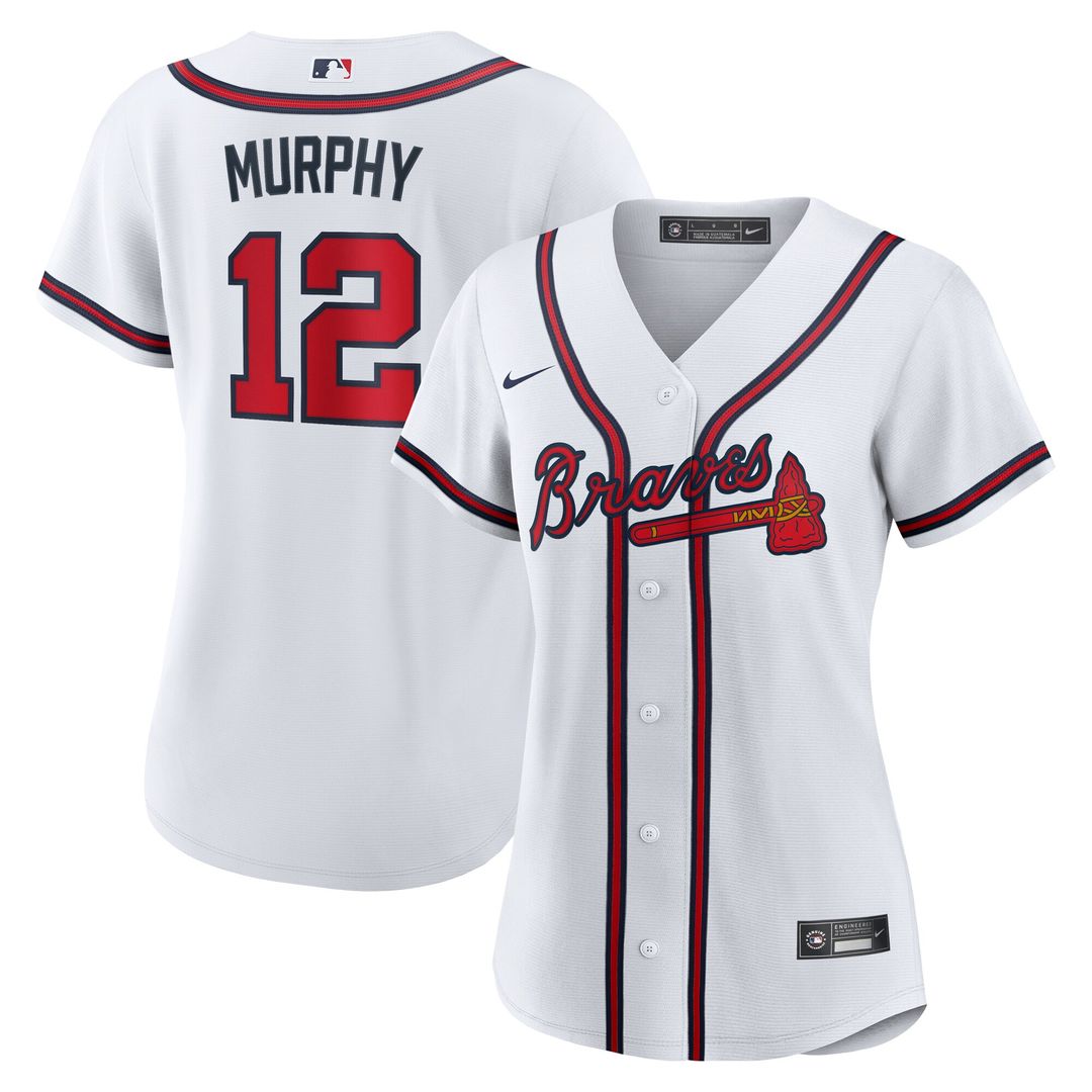 Atlanta Braves Sean Murphy Women's Home Replica Jersey - White
