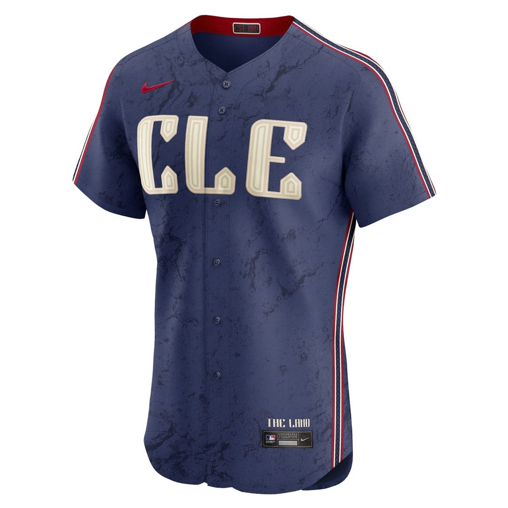 Cleveland Guardians City Connect Elite Jersey - Navy
