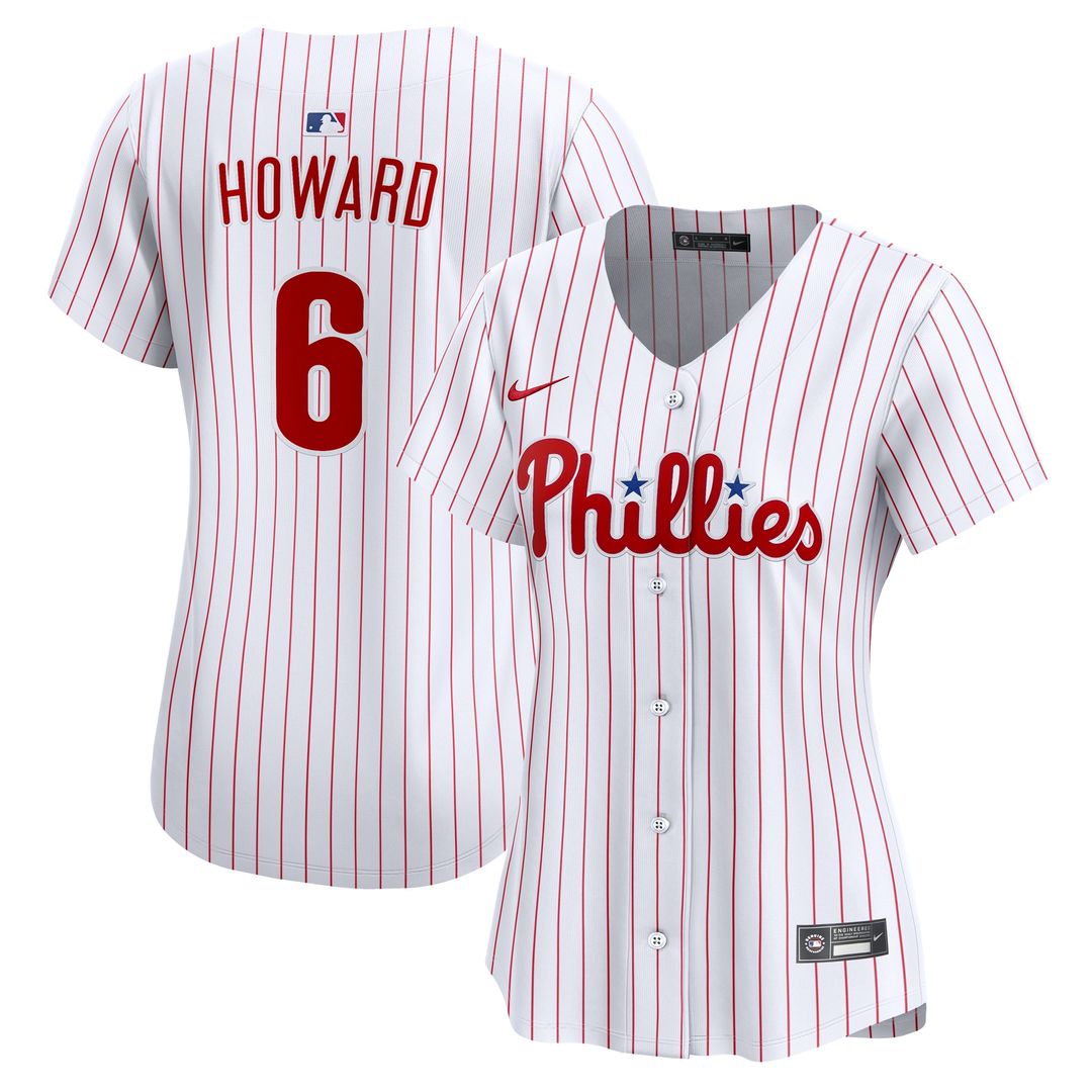 Philadelphia Phillies Ryan Howard Women's Alternate 2 Limited Jersey - Cream