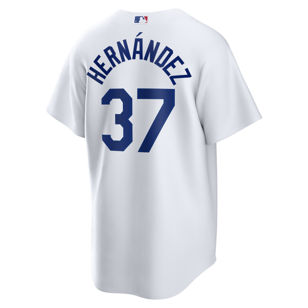 Los Angeles Dodgers Teoscar Hernández Home Replica Jersey - White