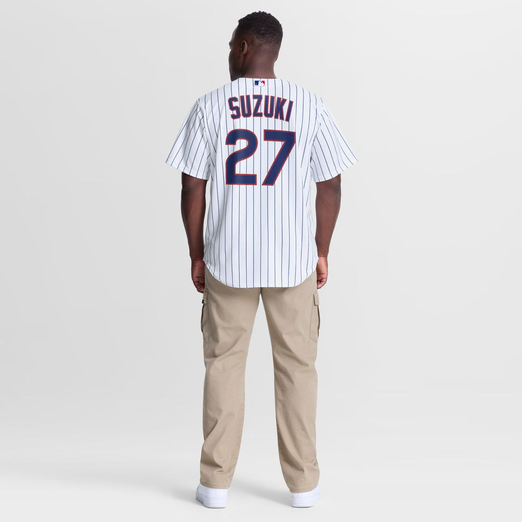 Chicago Cubs Seiya Suzuki Home Replica Jersey - White