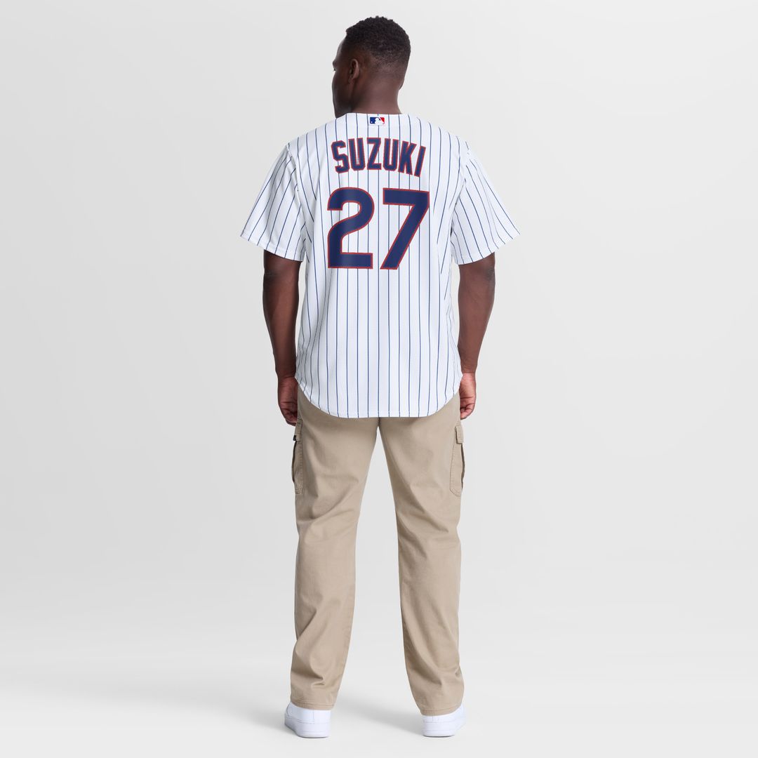 Chicago Cubs Seiya Suzuki Home Replica Jersey - White