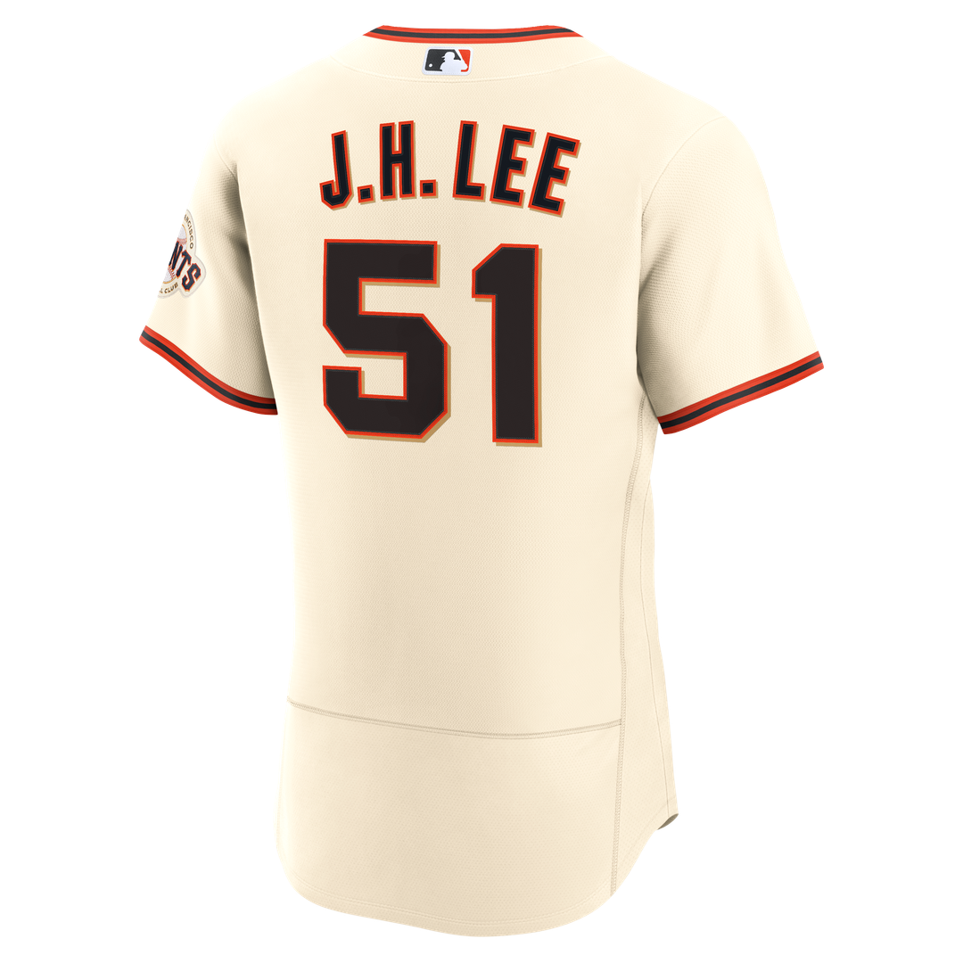 San Francisco Giants Jung Hoo Lee Home Authentic Jersey - Cream