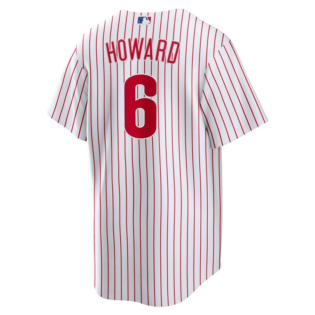 Philadelphia Phillies Ryan Howard Replica Jersey - White