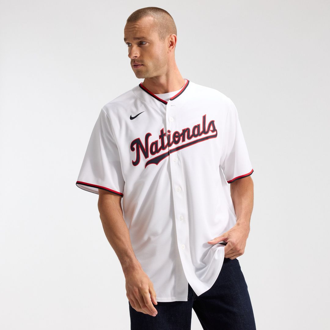 Washington Nationals CJ Abrams Home Replica Jersey - White