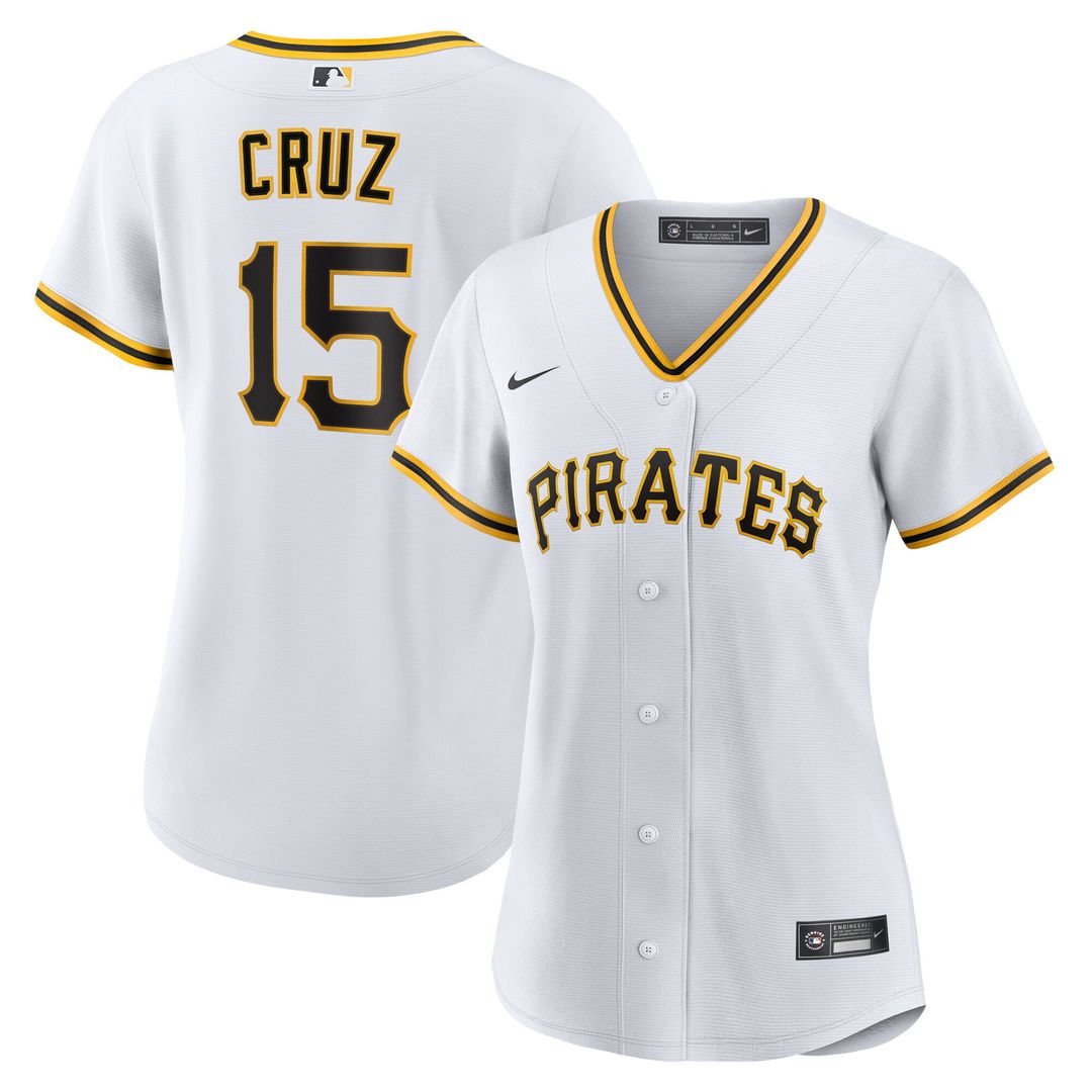 Pittsburgh Pirates Oneil Cruz Women's Home Replica Jersey - White