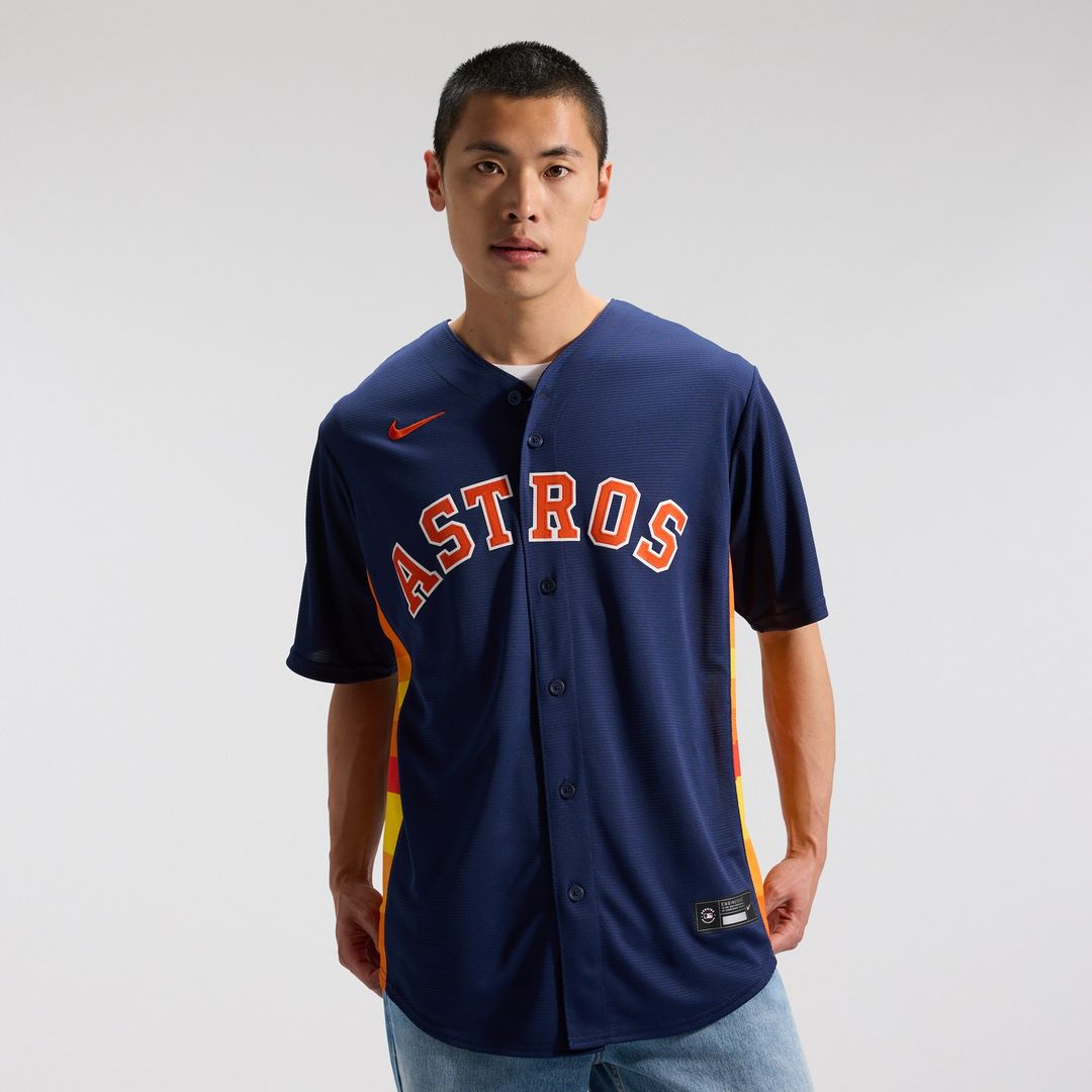 Houston Astros Jose Altuve Alternate 2 Replica Jersey - Navy