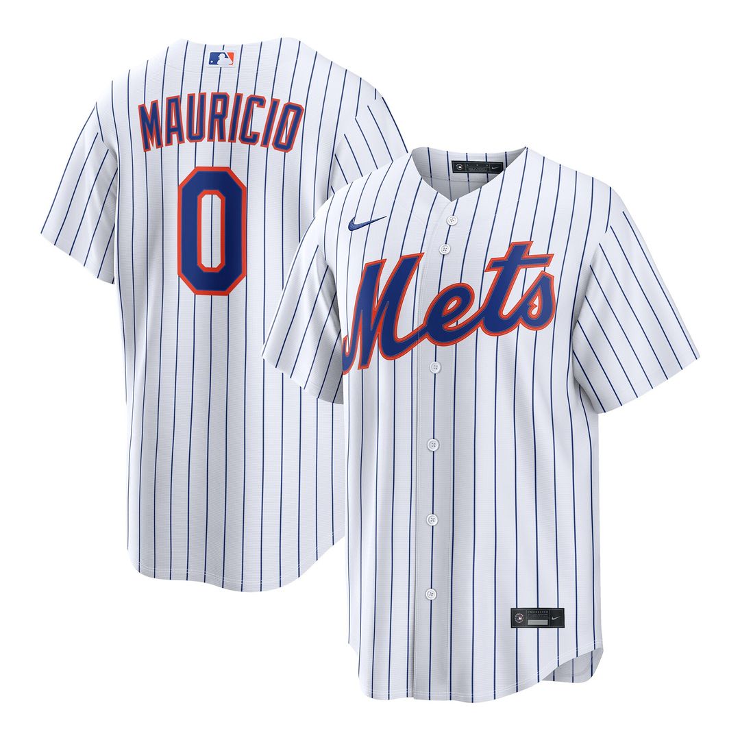 New York Mets Ronny Mauricio Home Replica Jersey - White