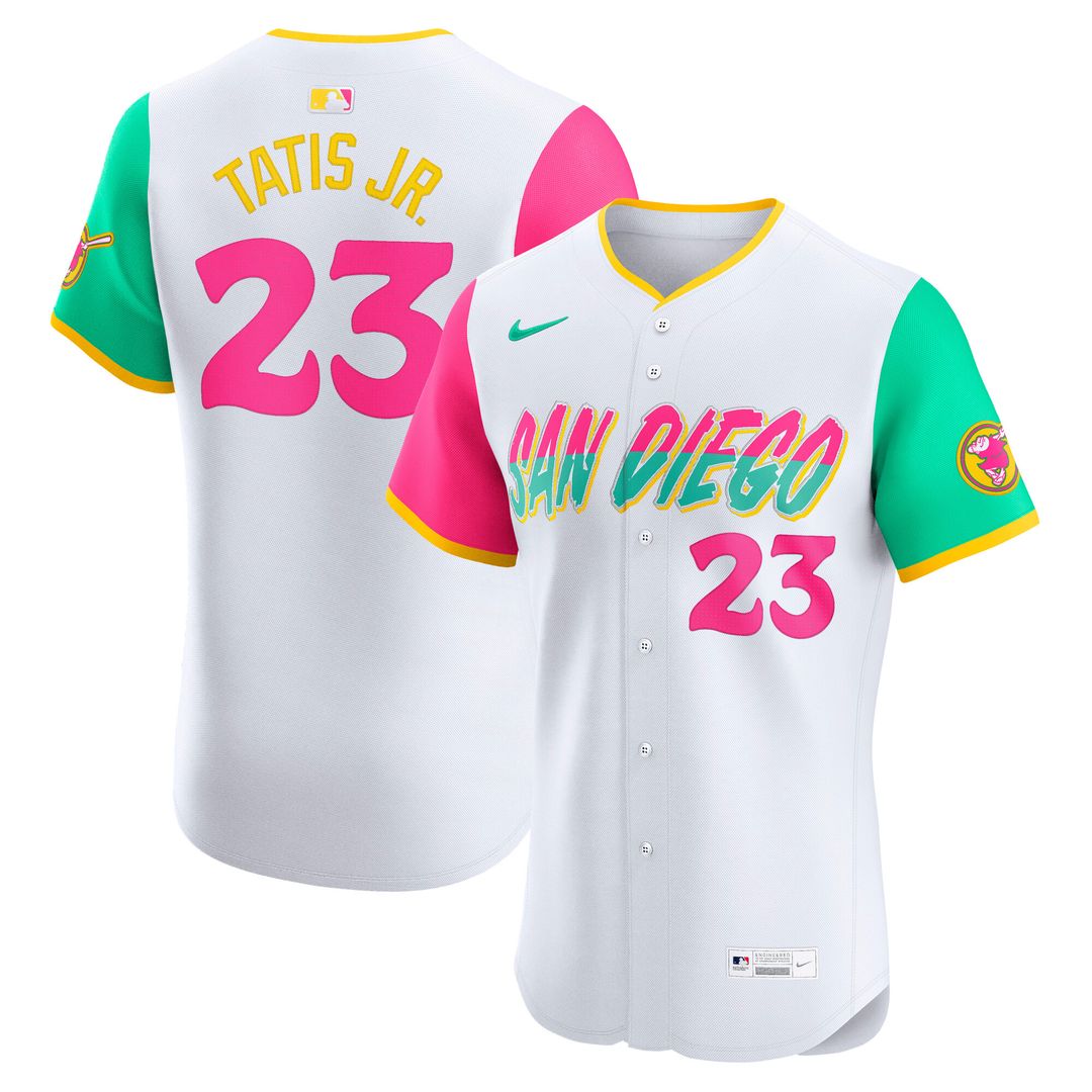 San Diego Padres Fernando Tatis Jr. City Connect Elite Jersey - White