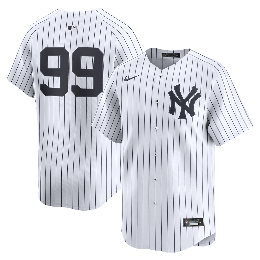 New York Yankees Aaron Judge Home Limited Jersey - White