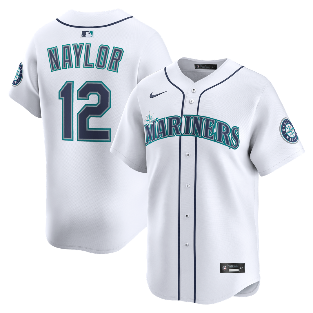 Seattle Mariners Josh Naylor Home Limited Jersey - White