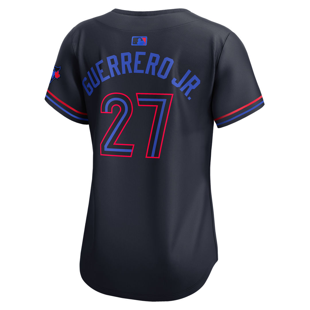Toronto Blue Jays Vladimir Guerrero Jr. Women's 2024 City Connect Limited Jersey - Navy