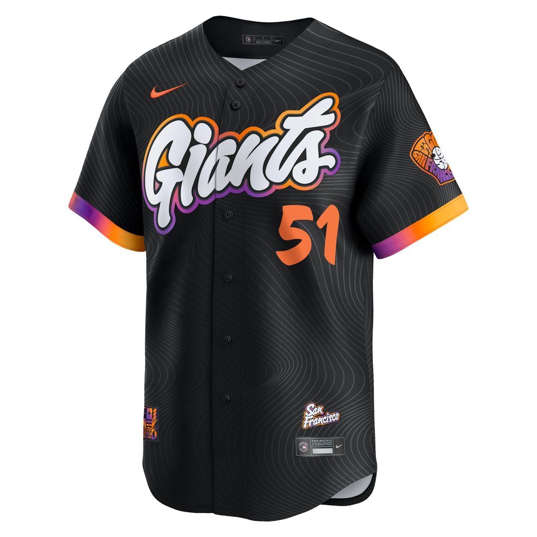 San Francisco Giants Jung Hoo Lee 2025 City Connect Limited Jersey - Black