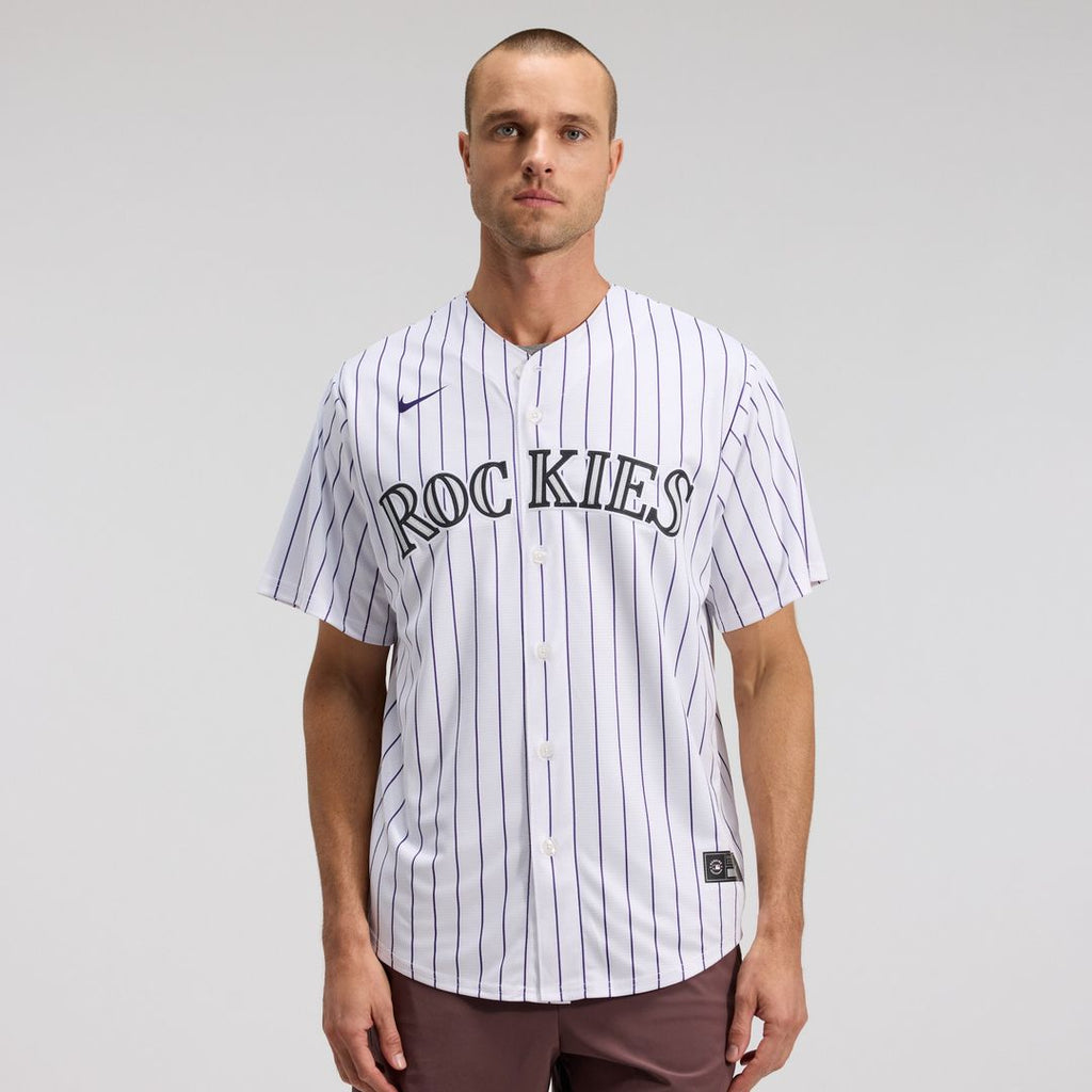 Colorado Rockies Home Replica Team Jersey - White