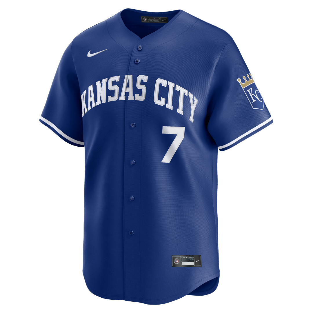 Kansas City Royals Bobby Witt Jr. Alternate 2 Limited Jersey - Royal