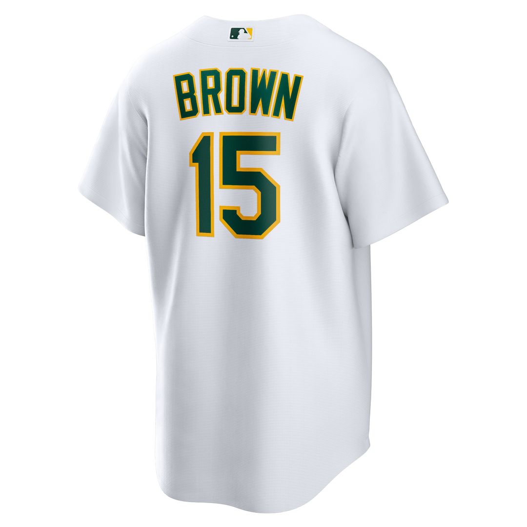 Athletics Seth Brown Home Replica Jersey - White