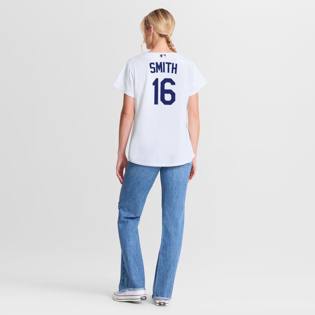 Los Angeles Dodgers Will Smith Women's Home Replica Jersey - White