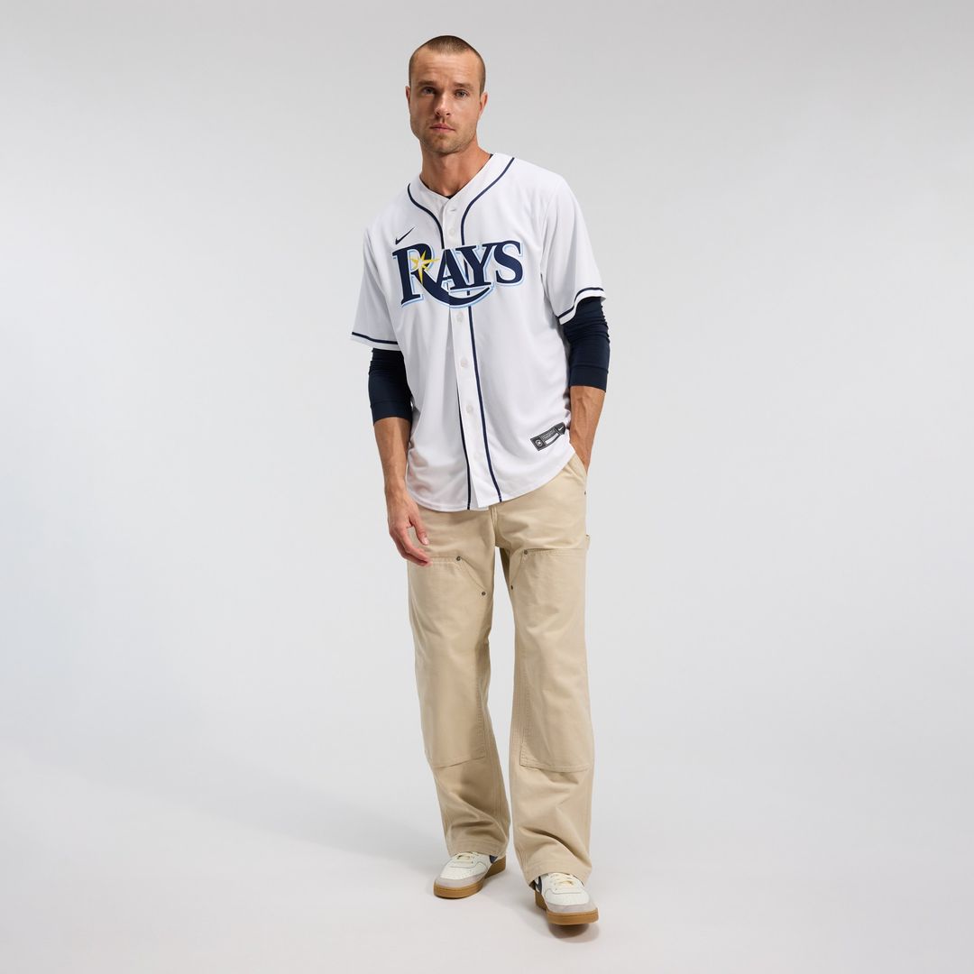 Tampa Bay Rays Yandy Díaz Home Replica Jersey - White