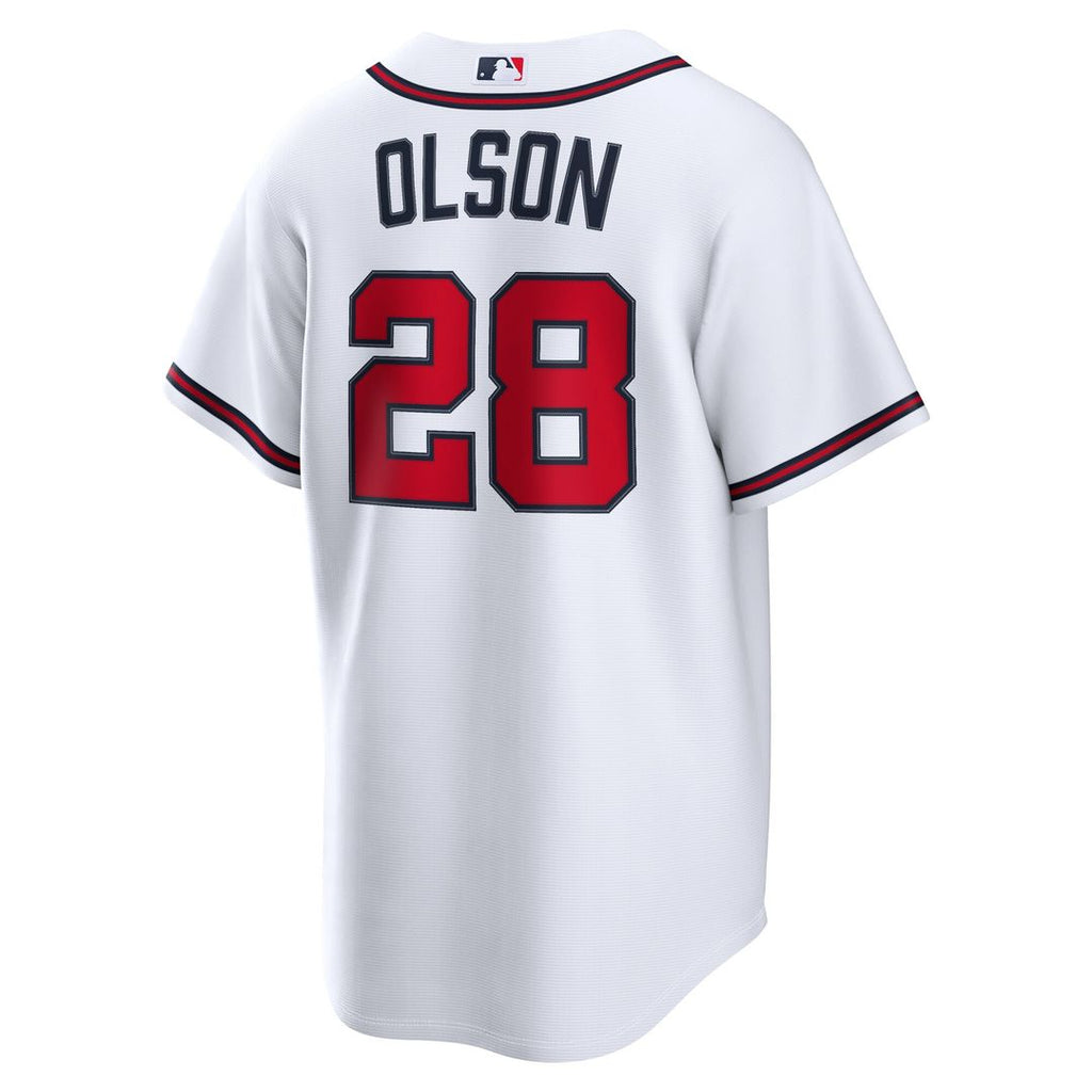 Atlanta Braves Matt Olson Home Replica Jersey - White