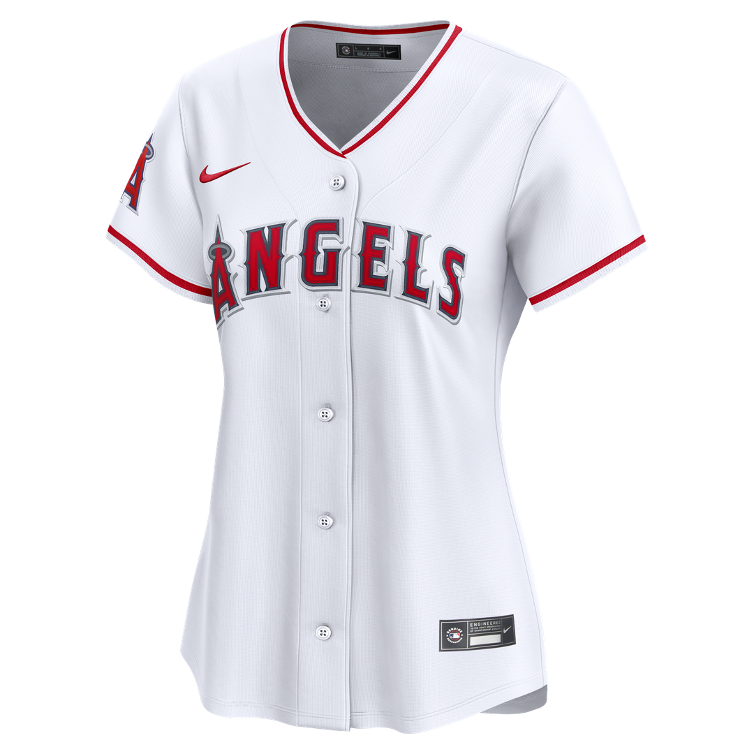 Los Angeles Angels Women's Home Limited Jersey - White