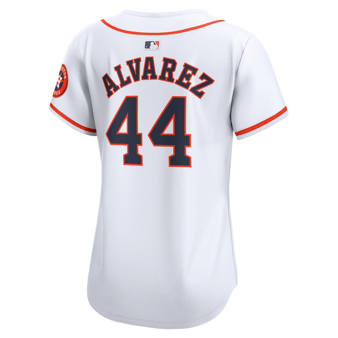 Houston Astros Yordan Alvarez Women's Home Limited Jersey - White