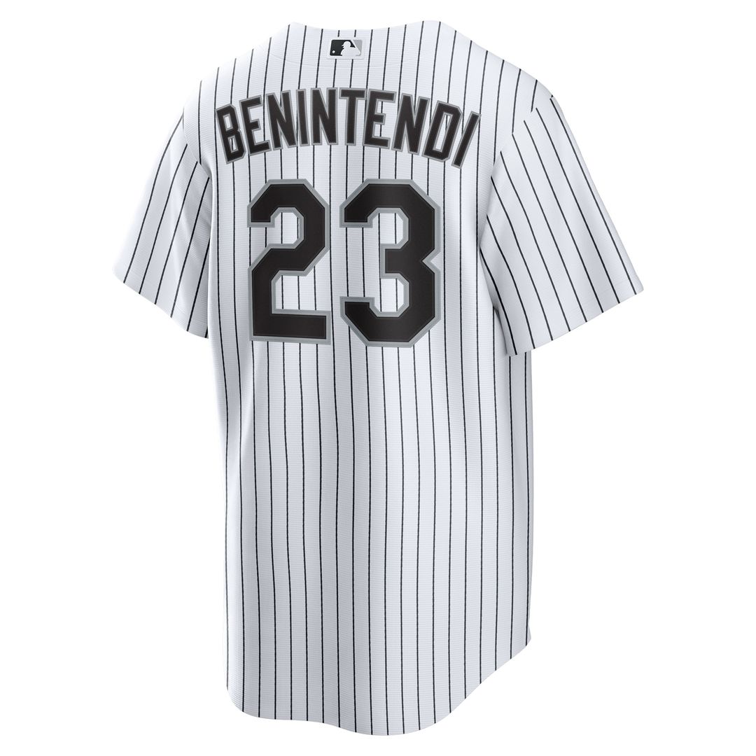 Chicago White Sox Andrew Benintendi Home Player Jersey - White/Black